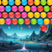 Welcome to Bubble Blitz Galaxy, a bubble shooter game with colorful galaxies and exciting bubble shooting challenges!