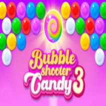 Bubble Shooter Candy 3 is an engaging and colorful puzzle game. The objective of the players is to match bubbles of the same color and pop them.