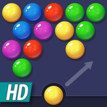 Bubble Shooter HD is a bubble shooter game where your task is to shoot to merge bubbles of three or more of the same color to pop them. Enjoy the famous entertaining game with vivid HD graphics.