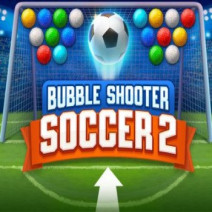 Combining bubble shooter principles with a soccer motif, Bubble Shooter Soccer 2 is an interesting puzzle game. It's designed for soccer enthusiasts.